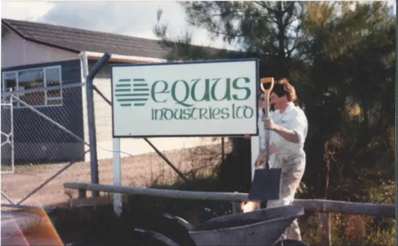 1994 sign at gate