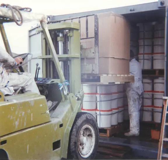 1990 first FCL export pabco brisbane