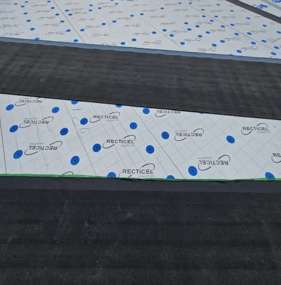 Warm roof insulation 1