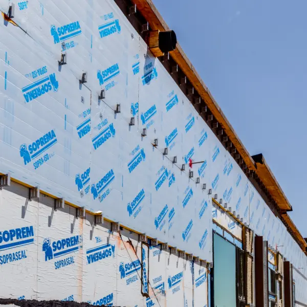Soprema sopra iso wall insulation
